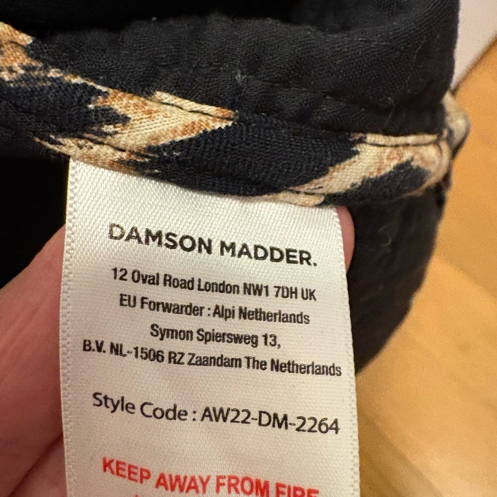 Damson Madder Leopard Print Vest - Picture 4 of 4